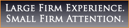 Large Firm Experince Small Firm Attention